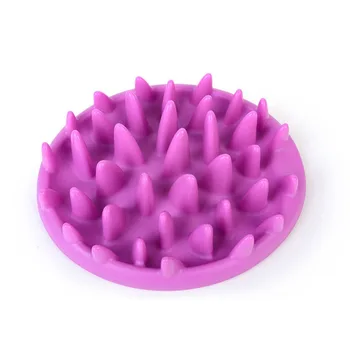 

Plastic Environment-Friendly Dog Cat Slow Eating Feeder Anti Choke Pet Bowl Feed Dish Puppy Cat Gulp Tool F