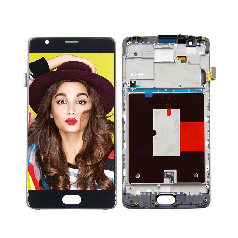 

For Oneplus 3 A3000 A3003 LCD Display Touch Screen Digitizer Assembly With Frame Free Tools Replacement