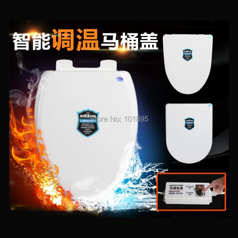 4 Model and Size of PP Material Slow Close Heating Toilet Seats