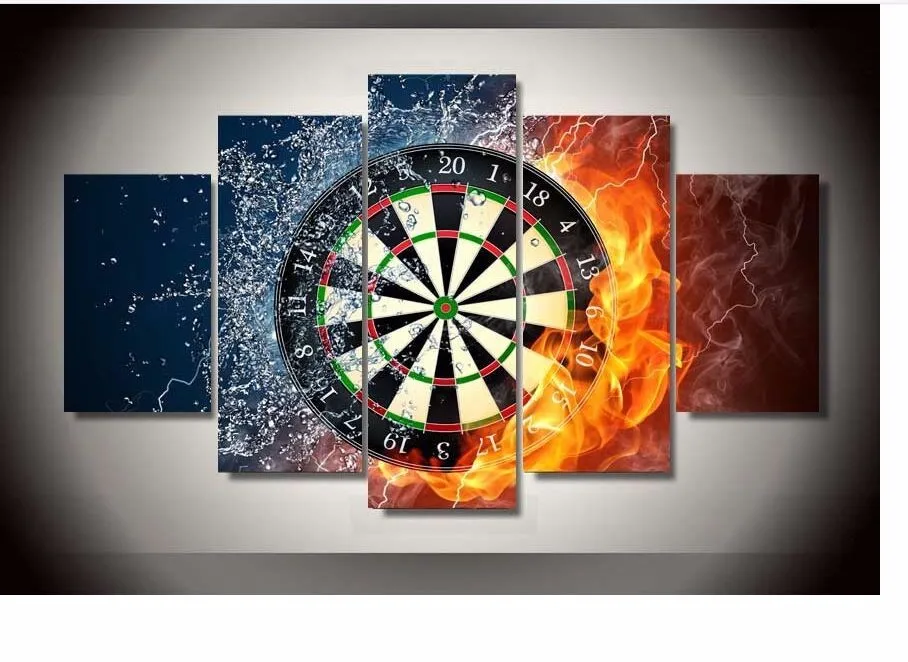Leinwand Hd Dekoration Gedruckt Darts Bilder Malerei Wandkunst Poster