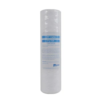 

5 Micron String Wound Sediment Water Filter Cartridge 10"x 2.5" for RO