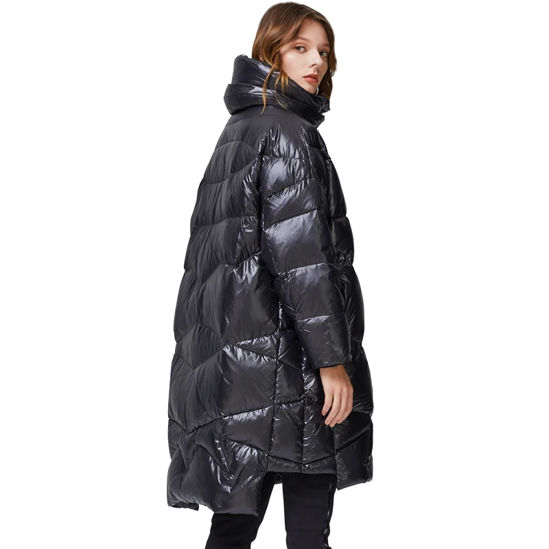 Winter Jacket Women Parka 2019 European Brand White Duck Down Jackets For Women Thick Loose Coat Woman Plus Size  7 colour buckl