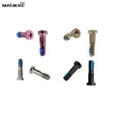 100 шт нижние винты Pentalobe Dock Винты для iPhone XS Max XS X 8 7 6s 6 4,7/6s Plus 5," 5s 5 4s док-винты для нижнего корпуса