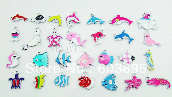 RB321 Brass Seal Charms 9x23mm Seal Charms with Heart Detail Jewelry Supplier Wholesale Fish Charms Animal Pendants