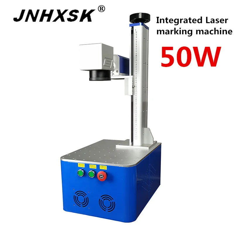 JNHXSK новый дизайн китайская 50 Вт 300x300 мм интегрированная волоконная лазерная