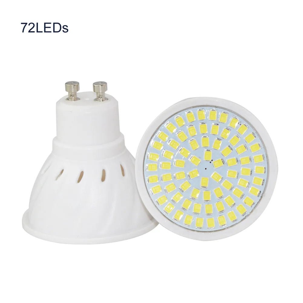 GU10 MR16 E27 Светодиодный точечный светильник лампа 3 Вт 4 5 2835 SMD 36/54/72 светодиодный s 110