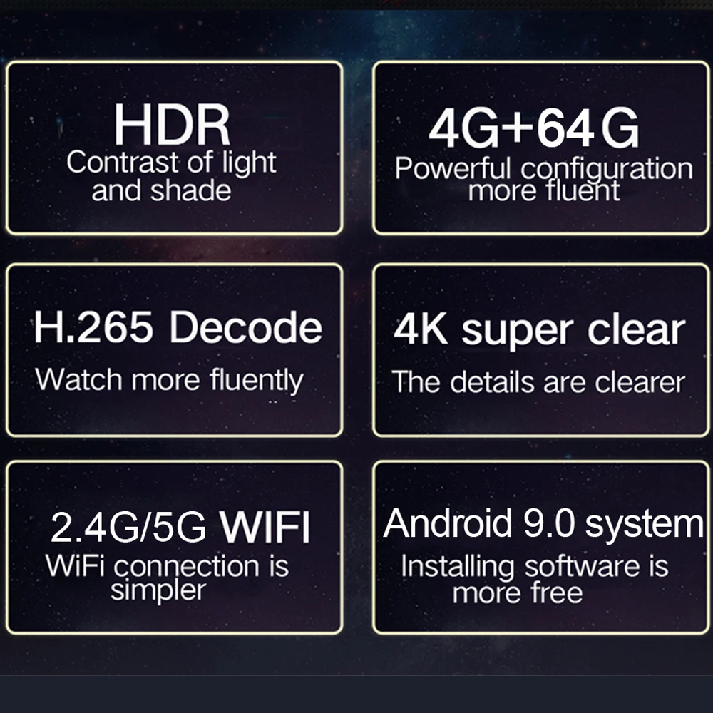 H96 MAX Plus Android 9.0 TV Box 4GB RAM 64GB ROM Smart Tv RK3328 2.4G/5G Wifi 4K H.265 4GB 32GB Set Top Box