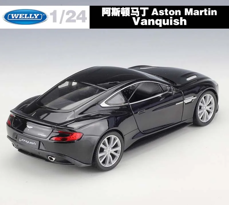 Welly литый под давлением масштаб 1:24 симулятор Aston Martin Vanquish модель автомобиля из
