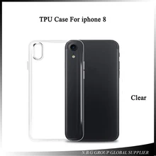 100 шт./лот DHL Для iPhone X задняя крышка ясно силиконовый чехол Мягкий ТПУ ПК задняя крышка для iPhone X capinha Coque Телефонные чехлы