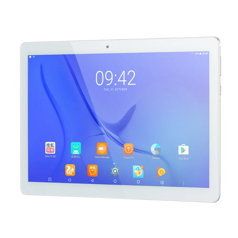 

Teclast A10S 10.1 Inch 1920*1200 MT8163 Android 7.0 2GB+32GB Dual Camera & WIFI GPS Bluetooth 4.0 Tablet PC