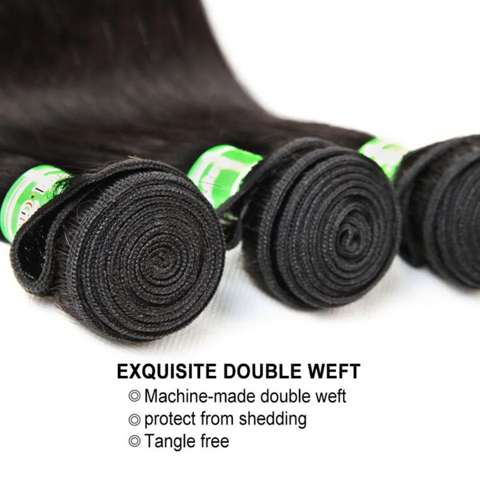 straight hair weft