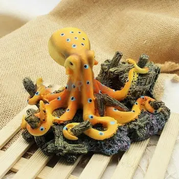 

Aquarium landscaping simulation marine life octopus aquarium decorative grass cylinder turtle cylinder ornaments