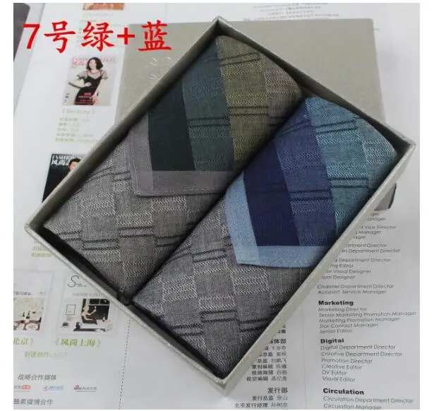 Для мужчин furoshiki платок toalha хлопок Карманные Платки 43x43 см Hanky черный