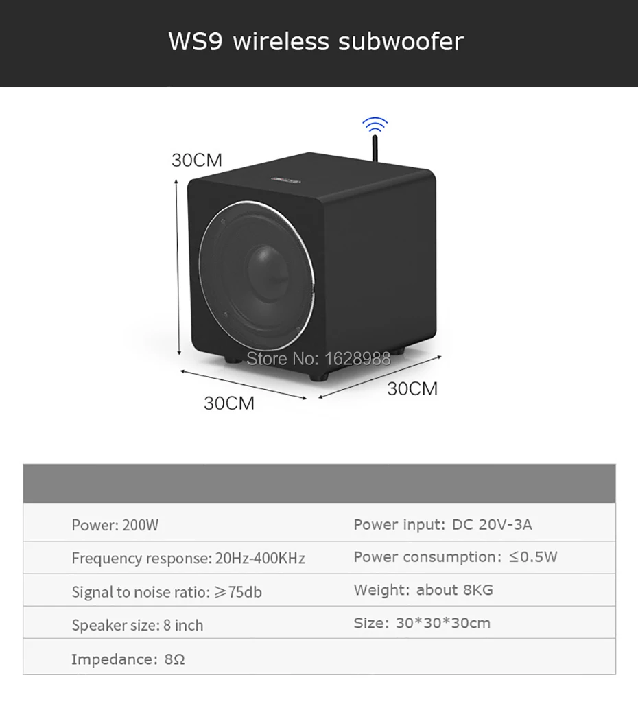 300K Bluetooth динамик для ТВ Саундбар с WS9 беспроводной сабвуфер K ТВ микрофон домашний кинотеатр звуковая панель Поддержка TF AUX оптический