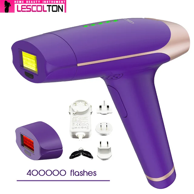 100% Original Lescolton 1000000 times IPL Permanent Laser epilator Hair