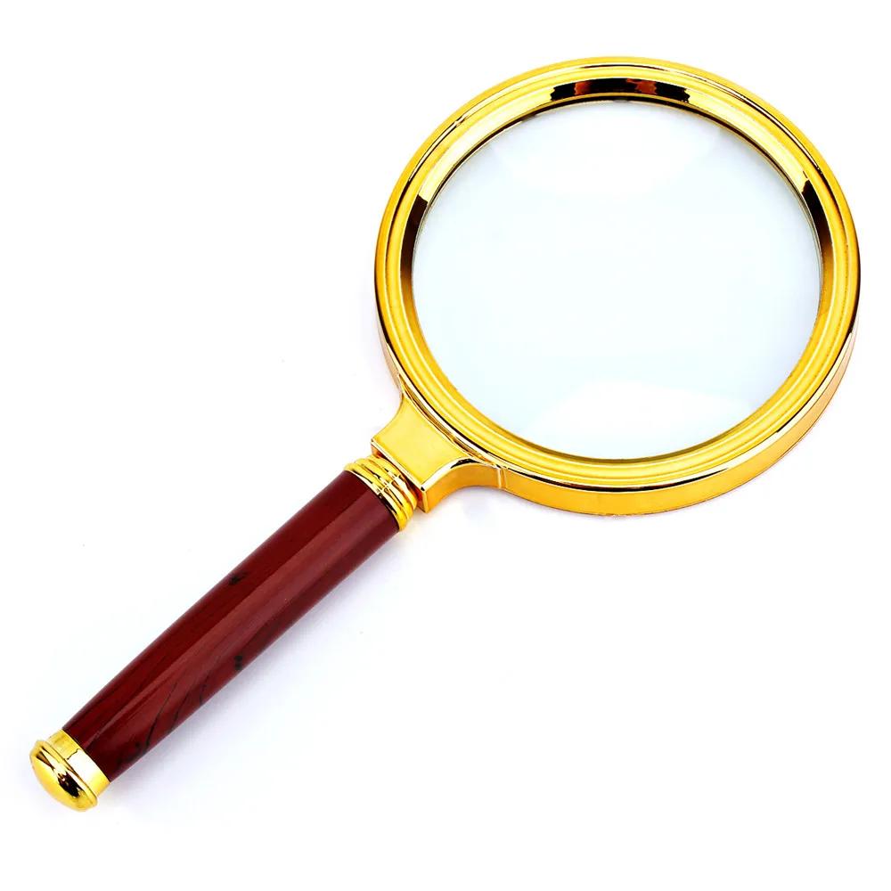 AXZHYX Hand-held Magnifier Handheld Magnifying Glass Reading Desktop Repair Reading Double Lenses 2.5X 5X Magnifier AXZHYX Hand-held Magnifier Handheld Magnifying Glass Reading Desktop Repair Reading Double Lenses 2.5X 5X Magnifier
