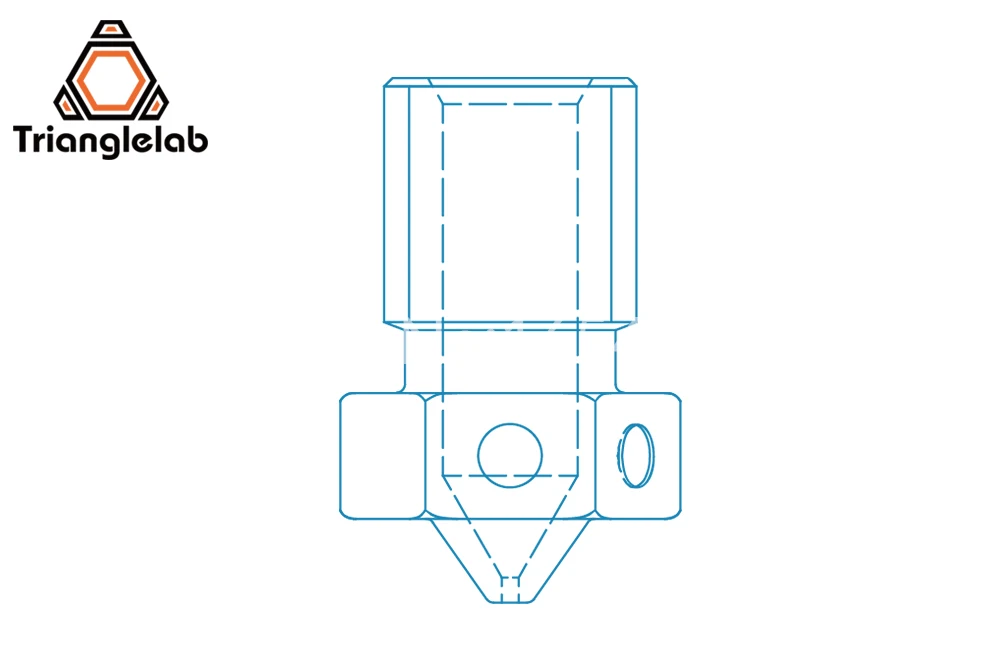 Bocal para Impressoras 3d Hotend Td6 Dde Chc Kit v6 Extrusora Prusa i3 Mk3 Trianglelab-v6 - Imagem 6