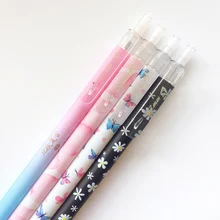 3X Европейский стиль ромашка бабочка Пресс автоматический механический карандаш для письма школьные офисные принадлежности студенческие канцелярские принадлежности