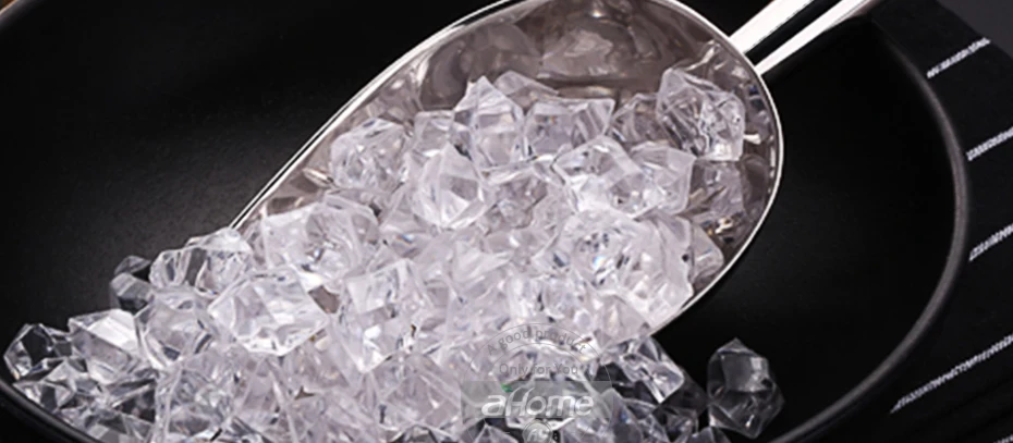 Нержавеющая сталь Ice Scoop Ice Cube Лопата стол бар инструменты кухня интимные аксессуары мороженое стеки кофе ложка для фасоли