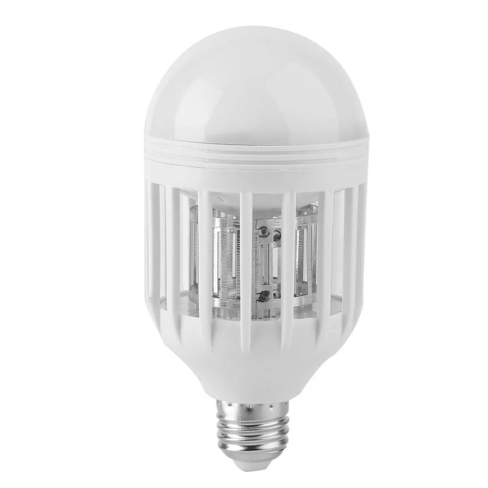 Home Practical Dual LED Lightbulb Night Lamp Mosquito killer Bulb