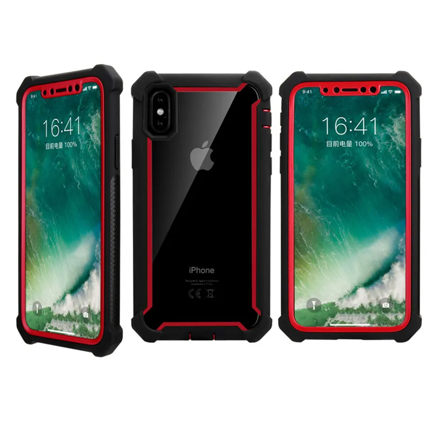 Высококачественный прозрачный чехол для телефона для coque iPhone XS Max XR X 6S 7 8 Plus, Гибридный Прочный противоударный защитный чехол для Doom, чехол s