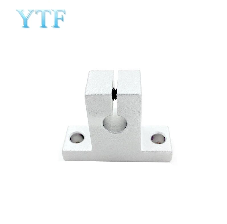 

3D printer parts light rod bearing linear optical axis bracket fixed support seat SK8 SK12 SK10 aluminum support