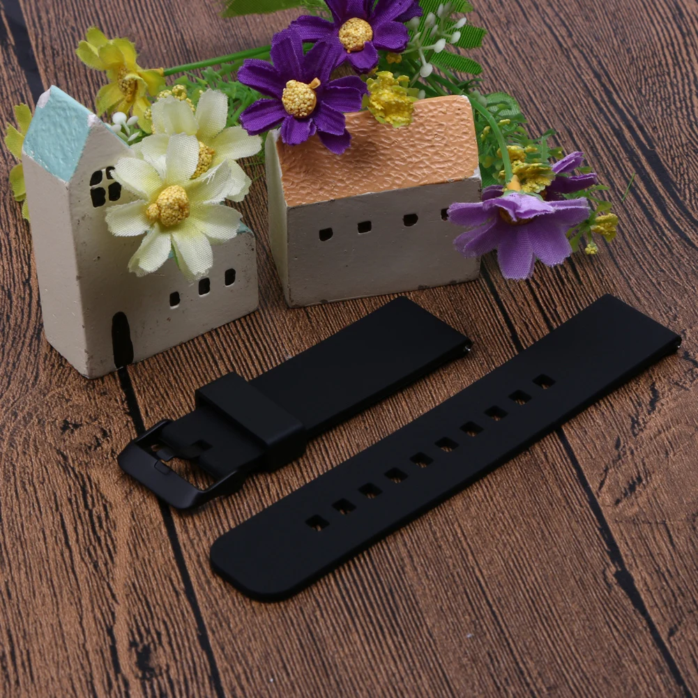 46 мм силиконовый сменный спортивный ремешок для часов Samsung R380/R381/R382 Pebble Time LG Cookoo 1/2