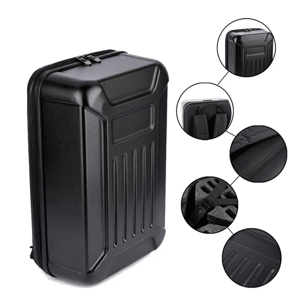 

Black ABS Hard Shell Backpack Case Bag for Hubsan H501S Quadcopter Accessories Toys for Children Parts