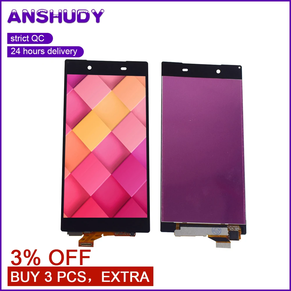

For Sony Xperia Z5 LCD Display Touch Screen Digitizer Sensor Glass Assembly For Sony Z5 Display Screen E6603 E6633 E6653 E6683