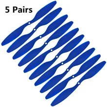 1045 props for multicopter quadcopter FPV Blue 5 pair 1045 Props 10x4 5 CW CCW Propeller