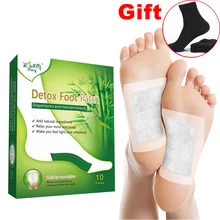 Ifory Marque 10 Pièces/boîte Minceur Patch de Pied de Désintoxication Absorbent Les Toxines du Corps Garder La Santé & Beauté Adhésifs Bambou Vinaigre Tampons
