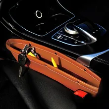 2 шт. творческий автомобиль коробка для хранения Кожа Авто Автокресло Gap карман Catcher Организатор герметичность коробка для хранения Авто мешок контейнер