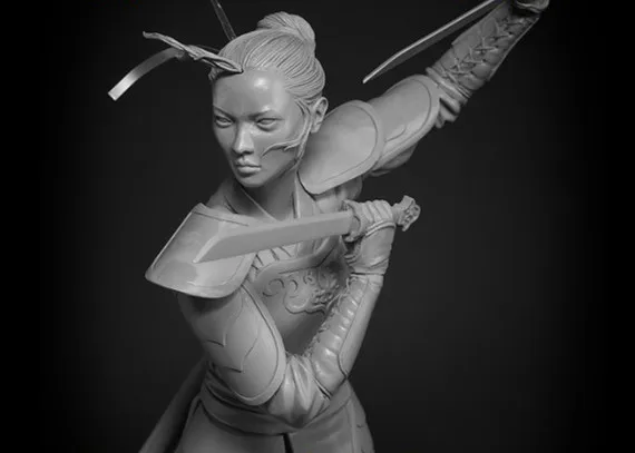 

1/10 BUST Resin Figure Model Kit Unassambled Unpainted BUST288