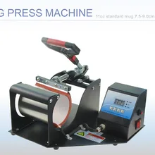 Сублимационная кружка пресс печать для портативной цифровой чашки Кружка термопресс машина