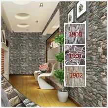 Papel tapiz 3D autoadhesivo patrón de piedra clásica moderna pegatinas de papel para pared para sala de estar balcón terraza revestimiento de paredes Decoración