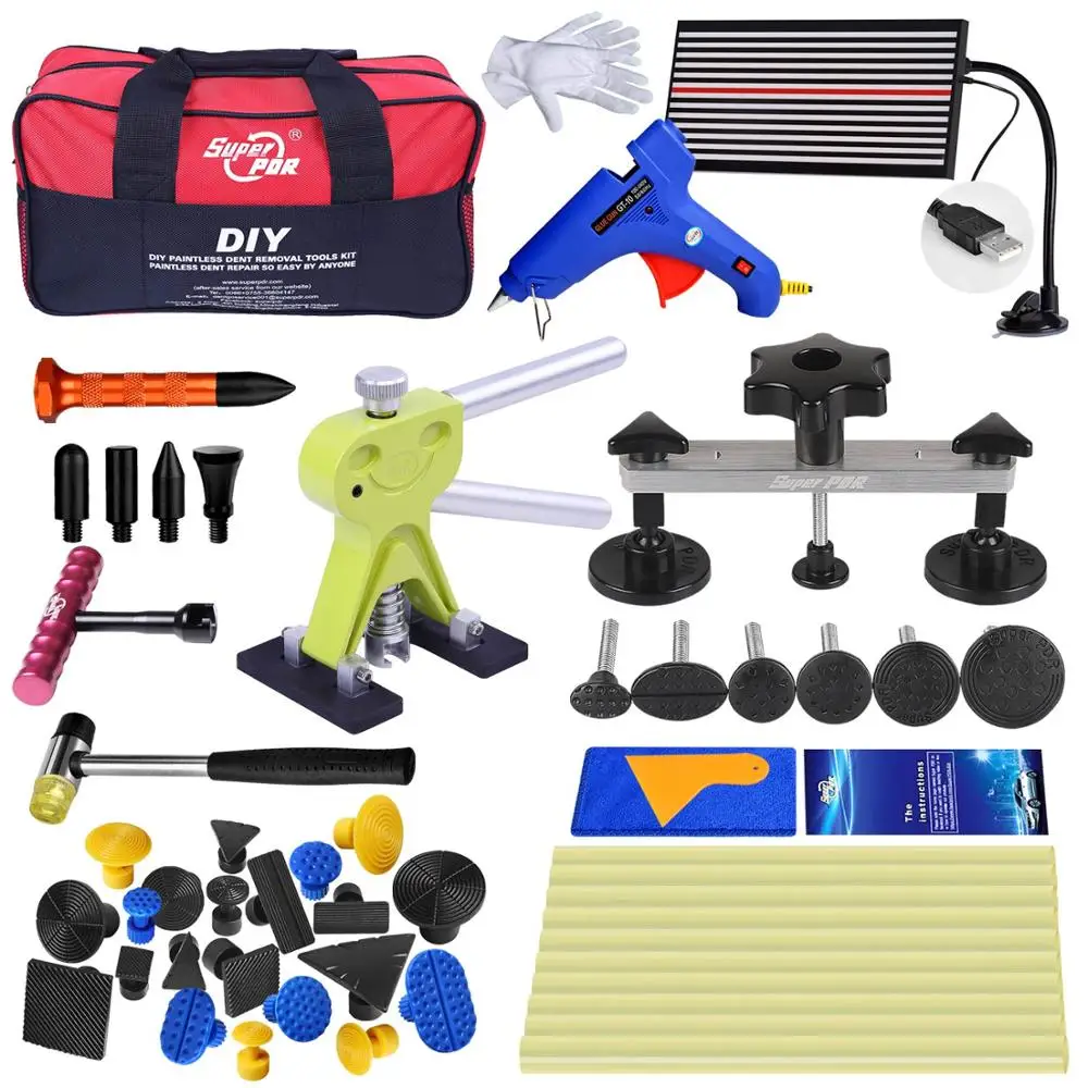 Buy Super PDR Tools Kit Herramientas Dent White LED