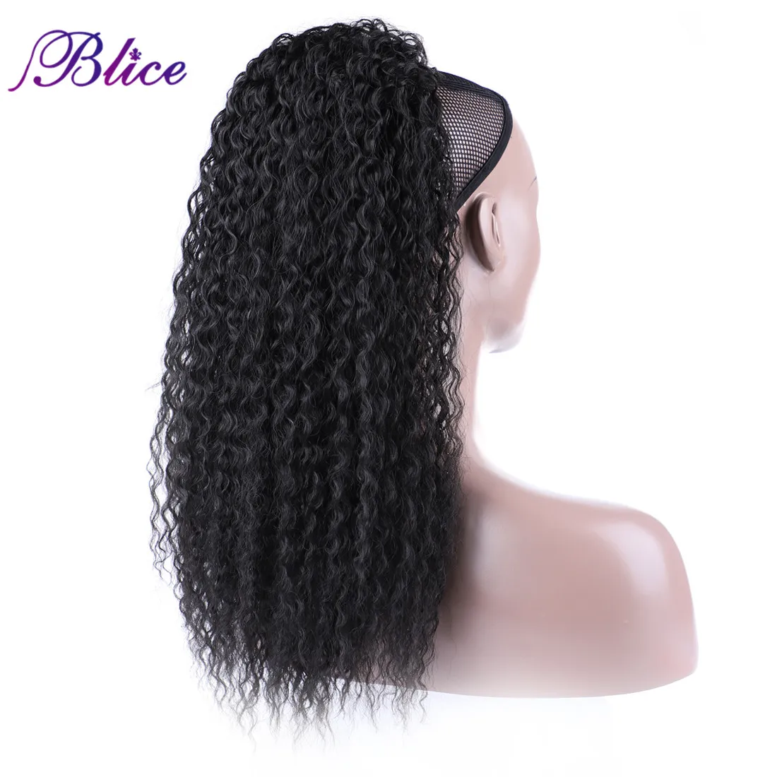 de cavalo hairpieces com dois pentes de plástico