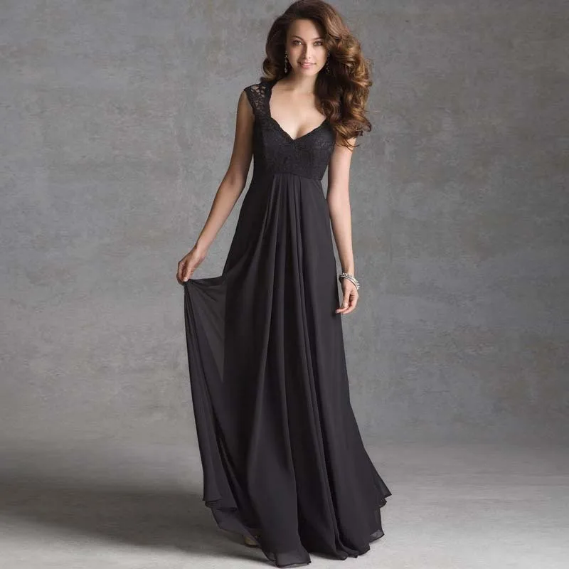 Maternity Dresses For Weddings Special Occasions Pregnancy Affordable Maternity Dresses For Special Occasions New In Stock Evening Vneck Chiffon Black Gown Lace Prom With