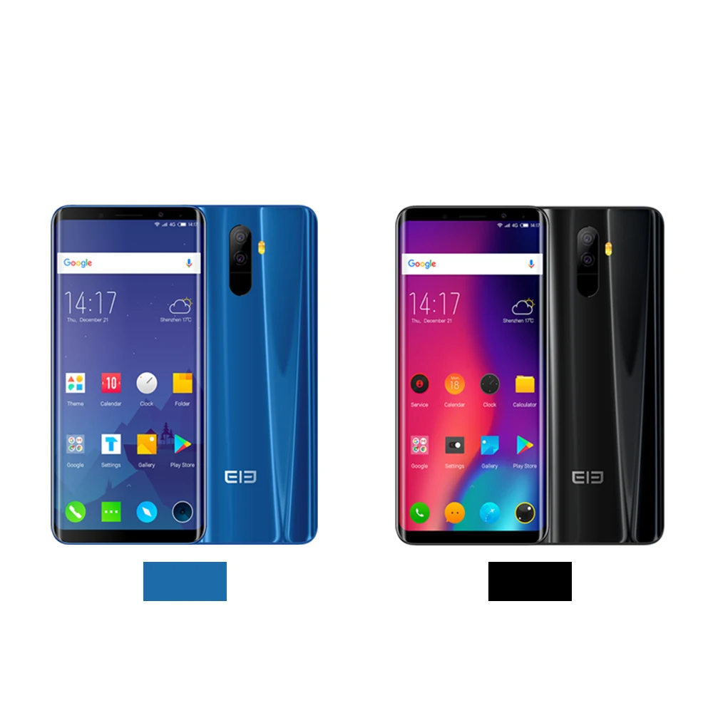 Elephone U 5 99 &quot18:9 экран мобильный телефон Android 7 1 MT6763 Восьмиядерный 6 ГБ + 128G лицо ID 13