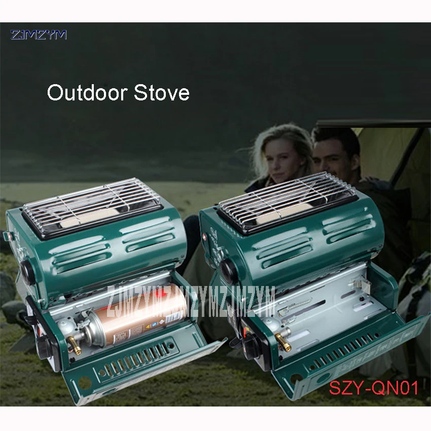 

SZY-QN01 Outdoor Single portable gas stove for heating and heating only piezoelectric electronic ignition butane gas Applicable