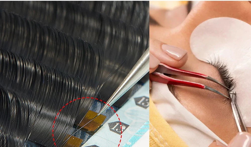 Yelix 0,07 мм натуральные накладные ресницы Матовые шелковистые ресницы накладные ресницы индивидуальные для наращивания ресниц профессиональный макияж