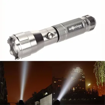 

2019 New High Quality Rechargeable T6 3000LM 3 Modes Tactical Flashlight Torch LED Lamp 18650 Drop Shipping
