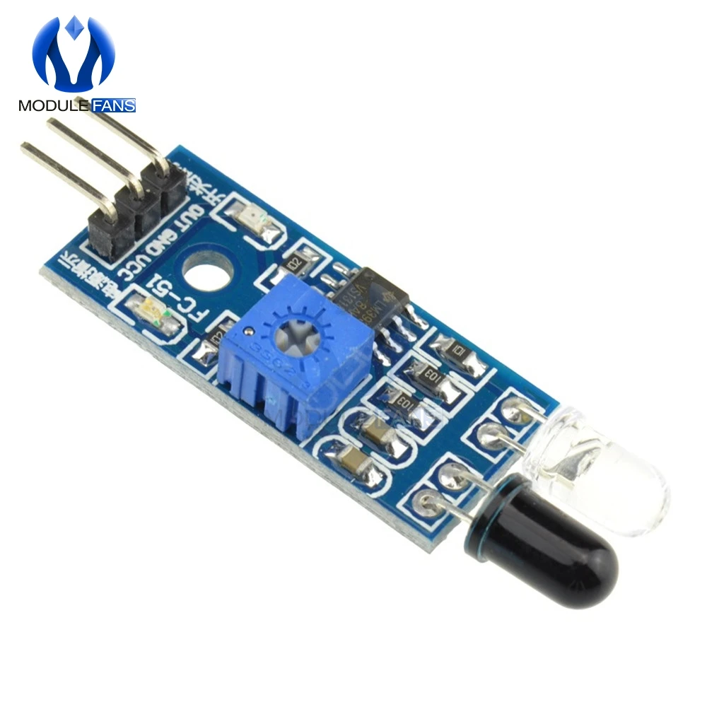 ИК инфракрасный модуль датчика избежания столкновений для Arduino Smart Car Robot 3