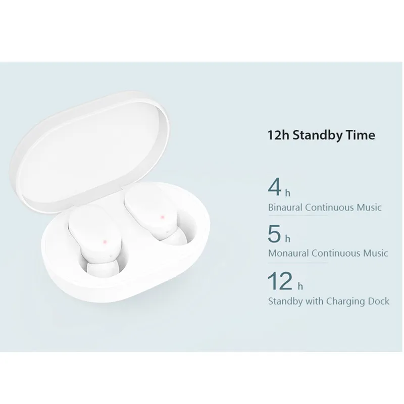 Новые Xiaomi AirDots Bluetooth наушники TWS гарнитура с шумоподавлением Handsfree Smart AI Control Mijia Mi