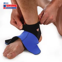 Kindmax простой Тип эластичная повязка для лодыжки защитная скоба для Спортивная безопасность брендового качества