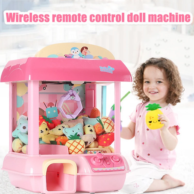 

Coin Operated Game Clip Doll Grabber Arcade Game Machine Candy Grabber Doll Grabber Claw Machine Crane Machine Kid Toys Catcher