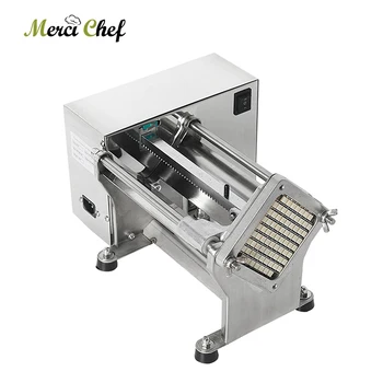 ITOP Electric Commercial Potato Chip Cutter French Fries Cutting Machine Stainless Steel Vegetable Fruit Shredding Slicer beijamei high quality small electric vegetable cutting machine commercial home use vegetable chopper cutter mixer machine