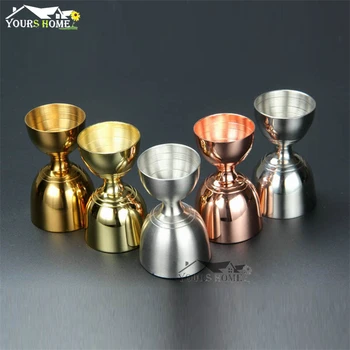 

30/60ml Measuring Cup Tools Bar Measure Cocktail Jigger Slim Waist Cocktail Jigger Elegance and Practicality Barware