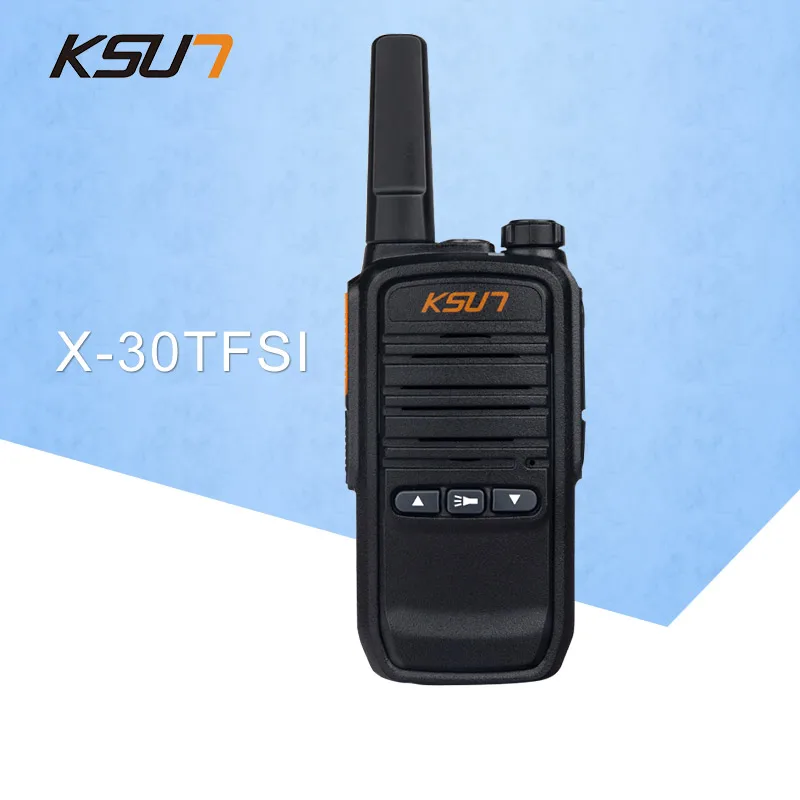 KSUN X-30 Мини версия портативная рация радио UHF 400-470MHz двухстороннее радио портативное коммуникатор портативный кв трансивер