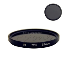 52 мм Инфракрасный ИК X-Ray фильтр объектива 720nm 720 оптического стекла-R179 Прямая доставка